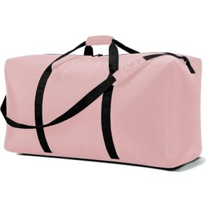 105L Extra Large Duffel Bag, 32.5 inch Travel Duffel Bag lightweight Luggage Bag-Pink