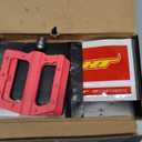 HT Components PA12 Pedals - Platform Aluminum 9/16 Neon Pink