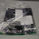 Royal Blue Throw Pillow Covers, 18x18 Inches Set of 2 Modern Abstract Geometric Pillowcase, Blue White Square Accent Cushion Case, Soft Pillow Cover for Couch Sofa Bedroom Living Room