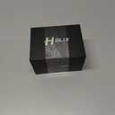 2 x Pop Up Wallet for Men with Buckle, Smart Credit Card Wallet, Mens Minimalist Wallet, Card holder Wallet, ID Window, RFID-blocking(Black) (Oil Wax Leather)