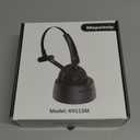 Bluetooth Headset, Wireless Headphone with AI Noise-Canceling Microphone On Ear Wireless Headset with USB Dongle for Computer Office (Black)