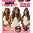 Outre Lace Front Wig - Perfect Hair Line 13X6 - Tayon (OFF BLACK 1B)