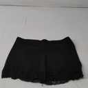 FUT Womens Butt Lifter Padded Lace Panties Seamless Hip Enhancer Pads Shorts Seamless Underwear (XX-Large, Black Pads)