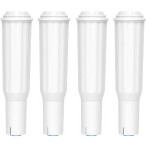 Coffee Machine Filter, Replacement for Jura Clearyl White, 64553, 7520, 60209, Compatible with Jura F7, F8, Z5 Automatic Coffee Machine Including Various Models of Nespresso, Impressa, 4 Pack