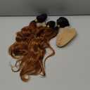 1B30 Ombre Brown Bundles Human Hair Body Wave 3 Bundles 18 20 22 Inch Unprocessed Brazilian Virgin Remy Dark Brown Body Wave Bundle Human Hair Extensions