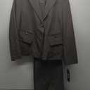 Le Suit Women's Four Pocket Jacket & Wide Leg Pant 12P