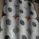 Amazon Basics 1000 Sheet 1-Ply Bath Tissue, 48 Rolls (4 Packs of 12), Septic Safe