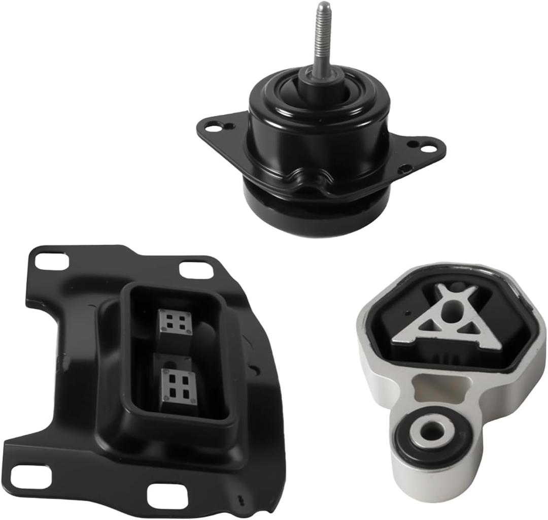Set of 3 Engine Motor Trans Mount 2.0L Compatible with Explorer-Auto 2012-2015 Car Engine Support Transmission Mounts Kit Replace A5634 A5612 A5614