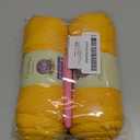 Mooaske 2 Pack T-Shirt Crochet Yarn for DIY Knitting Crochet Cloth Blanket Bag Dolls - 400g Chunky Thick Yarn for Crocheting with Polyester-Spandex Blend Elastic Fabric (Ginger)