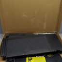 Stable Platform Ladder Leveler - Extension Ladder with Storage for Uneven Surfaces (Black, Standard Durable Plastic)