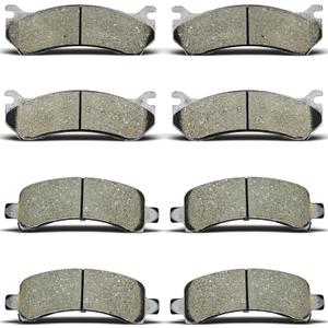D785 D974 Front Rear Brake Pad Kit For Cadillac Escalade 2002-2006,For Chevrolet Avalanche 1500 2002-2006,For Chevrolet Suburban 1500 2002-2006,For Chevrolet Tahoe 2002-2006,For GMC Yukon 2002-2006
