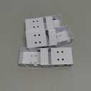 TIHOOD 6PCS 2.5 inch Blind Brackets Low Profile Box Mounting Bracket for Window Blinds