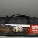 Coleman 4 Person Instant Camping Tent with 1-Minute Setup, Large Family Tent with Pre-Attached Poles, Air Vent, & Carry Bag, Sets Up in About 60 Seconds, Pfas-free