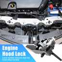 X AUTOHAUX Car Engine Hood Latch Lock for Toyota Corolla 2014 2015 2016 2017 2018 2019 Hood Latch Assembly Hood Lock Assy No.5351002500/53510-02500