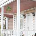 Artificial Plant Hanging Basket with Detachable Leaves Realistic Fake Plants for Home Porch Balcony Decor No Maintenance Fake Plants,1 Pack (Light Green)