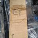 Amazon Basics Full Daybed and Twin Size Trundle Bed Frame Set, Space Saving Steel Slat Support, Black