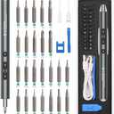 ORIA Electric Screwdriver, 28 in 1 Mini Precision Screwdriver Set, Rechargeable Repair Tools Kit, with Type-C Charging for Smartphones, Toys