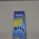 Plantar Fasciitis Feet Insoles Arch Supports Orthotics Inserts Relieve Flat Feet, High Arch (Mens 4-4 1/2 | Womens 6-6 1/2) (Gray)