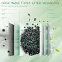 Activated Charcoal Odor Absorber, 6 Pack Natural Shoe Odor Eliminator, Bamboo Charcoal Air Purifying Bags, Sneaker Deodorizer and Moisture Absorbers for Clean Footwear, Shoe Odor Remover