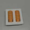 Fcacti 1.5 Inch Terracotta Pots Pack of 10 - Mini Clay Pot with Drainage Hole for Tiny Cactus Herb lithop, Succulent Nursery Pots for Home Garden Table DIY Hand Craft Gift Decoration