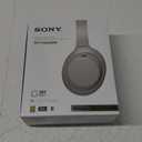 Sony WH-1000XM4 Wireless Premium Noise Canceling Overhead Headphones with Mic for Phone-Call and Alexa Voice Control, Silver WH1000XM4
