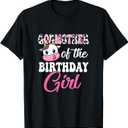 Madrina Of The Birthday Girl Farm Cow 1St Birthday Girl T-Shirt, Size 3XL