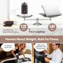 Newbealer Professional Business Travel Steamer, 1200W High-Power Dual Voltage (100-240V), Fast 20s Heat Up for Clothes Horizontal Vertical Steaming, Foldable & Solid 1.72 lbs, 180ml (Brown)