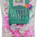 Party Sweets It's a Girl Buttermints, Six 7 Oz Bags (EXP 11/12/26)