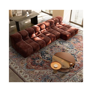 Boho Area Rug 8x10 Large Rug for Living Room Bedroom Office Kitchen Dining Room Non-Slip Soft Low-Pile Vintage Rug Bohemian Washable Large Rugs for Bedroom, Brickred