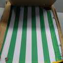 everfront Dog Elevated Bed Foldable Portable Raised Bed Camping cot Outdoor Summer Dog Bed (Large, GreenStripes-Oxford Fabric)