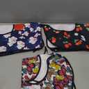 3 Pcs Adult Bibs For Women With Crumb Catcher, Reusable Waterproof Large Bibs For Adult, Clothing Protector For Eating,Washable Feeding Bib For Women Elderly Senior