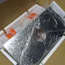 chicken food dispenser 25LB no waste chincken feeder 6 Ports Large Capacity Galvanized Metal Poultry Feeder with Legs and Lids - Reduces Refilling Frequency Chicken Feeding Equipment for Hen Coop