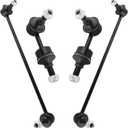 4pcs Front and Rear Sway Bar End Links Suspension Kit Fit for Hyundai Sonata 2011-2012 for Kia Optima 2011-2012 Sedan 4-Door 2.0L 2.4L K750610 K750611 K750603