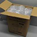 Lamosi 300 Pack 9 oz Clear Plastic Cups with Lids, Disposable Cups with No Hole Flat Lids, Ideal for Ice Cream, Cold Drinks, Fruit, Dessert, Yogurt Parfait