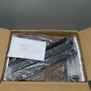 Snughome 1020 Gallon Fish Tank Stand, Aquarium Stand 2Tier Storage Shelves, Heavy Duty Terrarium Stand for Home Office Fish Tank Shelf, 24" L x 11.81" W x 30.71" H, Rustic Brown