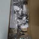 Decopolitan End Cap Single Rod Set, 18 to 36-Inch, Toasted Copper