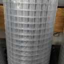 16 Gauge Galvanized Hardware Cloth 48in x 100ft Silver 1 inch Welded Garden Fence Roll for Gardens, Chicken Coops & Poultry Animal Netting Cage