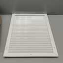 HVAC Premium 14'' X 20" Aluminum Return Grille - Easy Air Flow - Linear Bar Grilles [Outer Dimensions: 15.875'' w X 21.875'' h]