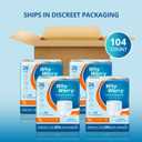 WhyWorry Incontinence Underwear for Women and Men, Disposable Adult Pull Ups with Overnight Absorbency, Leakproof, Unisex, XLarge, 104 Count (4 Packs of 26)