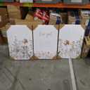 3 Pcs Wildflower Canvas Wall Art Girl Nursery Wall Decor Flower Print picture Floral Botanical Painting artwork for Baby Girl Nursery Decor Inspirational Wall Art Office Decoration,16x24in 