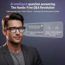 AI Smart Glasses with Camera and Bluetooth, 8MP 4K Camera Glasses with Translation & Voice Control, Video, Audio Recording, IP67 Waterproof Smart Glasses for Business & Outdoor(Photochromic)