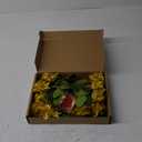 Eternal Blossom 10pcs Gold Rose Artificial Flower,Artificial Rose Silk Flower 50cm Fake Rose Blossom Bridal Bouquet for Home Wedding Decor (Gold)