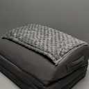 Foot Rest Under Desk for Office Use, Gel Memory Foam Foot Stool with 3 Adjustable Heights and Feet Warm Pocket for Back, Hip, Legs Discomfort Relief, Ergonomic Footrest for Office Chair & Gaming Chair (Gray)