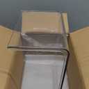 Clear Cabinet Organizer, Shelf Organizer Set of 2 for Kitchen Pantry Organizers and Storage, Display Cabinet Shelf Room Decor Countertop Desk Shelves, Patented Spice Organization for Cabinet