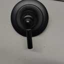 Delta Faucet Saylor Black 3-Setting Shower Handle Diverter Trim Kit, Diverter Valve Trim Kit, Shower Diverter Kit, Matte Black T11835-BL (Valve Not Included)