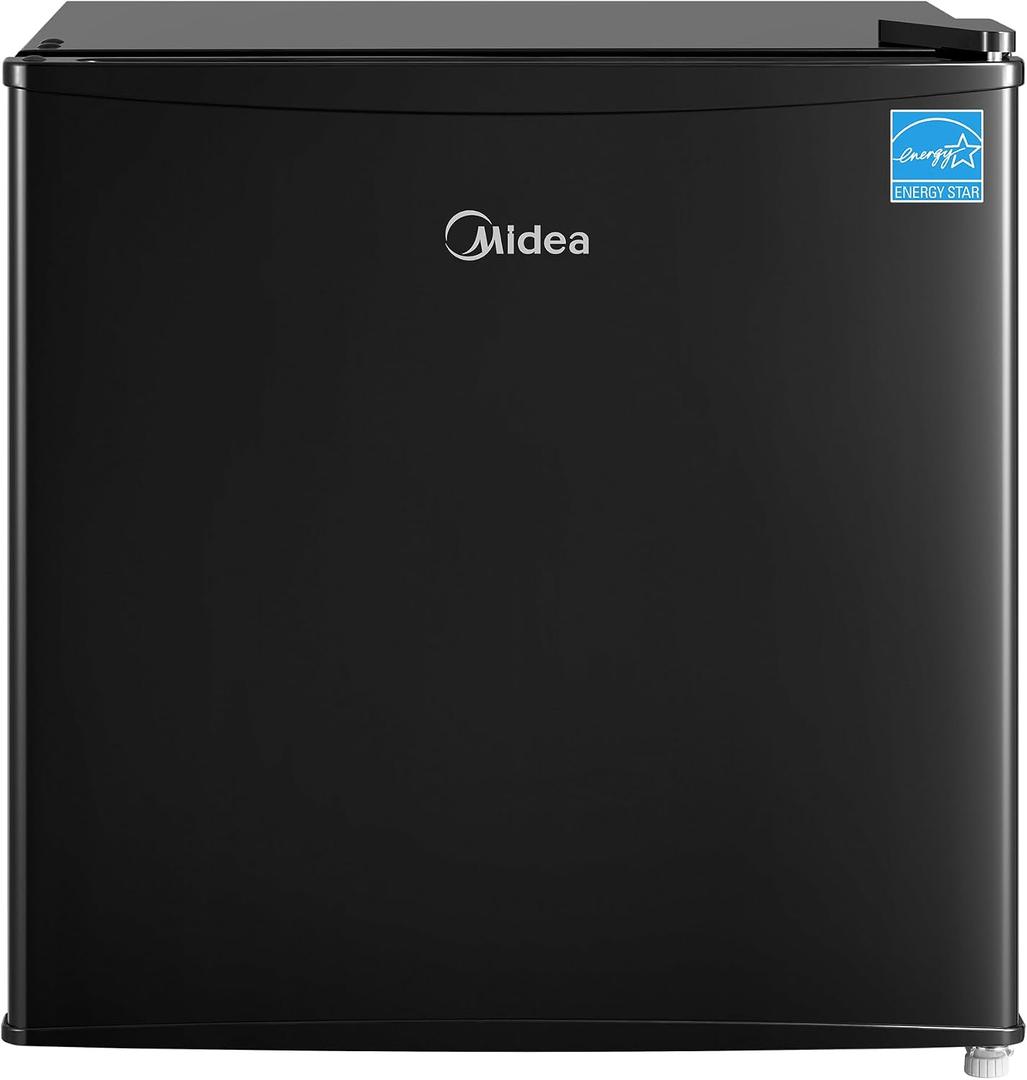 Midea MERM17B0ABB 1.7 Cu.ft Compact Fridge, Black