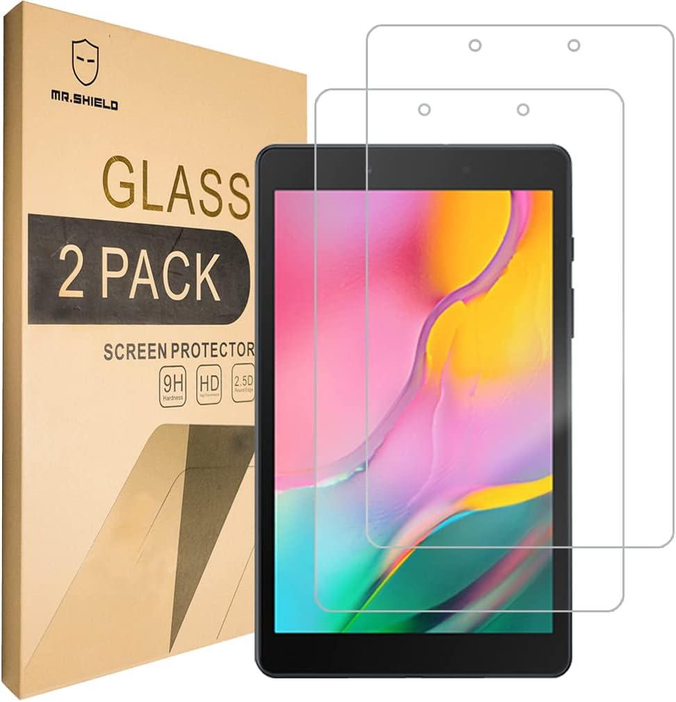 Mr.Shield [2-PACK] Designed For Samsung Galaxy Tab A 8.0 (2019) (SM-T290 Model only) [Tempered Glass] Screen Protector with Lifetime Replacement