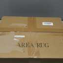 GarveeHome 2x6 Scalloped Washable Runner Rug for Kitchen, Soft Green Hallway Runner Non Slip Entryway Rug Farmhouse Thin Laundry Mat Stain Resistant Carpet for Bedroom Bathroom Beside Rug