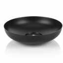 HD 12inch Steel Bowl Decor Black