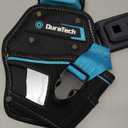 DuraTech Drill Holster with Quick Release Buckle, Driver Holster with Side Bit Pocket, Drill Holder with Holder Strap, Fits Most Belts for Electric Drills, DIY & Jobsite Use